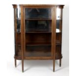 An early 20th century mahogany side cabinet,