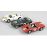 A collection of Scalextric items,