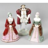 Two Coalport bone china The Royal Collection figurines,