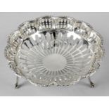 An early twentieth century silver pierced bonbon dish,