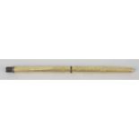 A Waterman's 18ct gold cased fountain pen,
