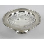 An early twentieth century small silver pedestal dish,