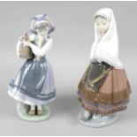 Three Lladro figurines,