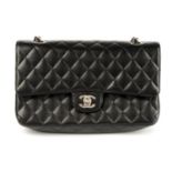 CHANEL - a Medium Caviar Classic Double Flap handbag.