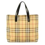 BURBERRY - a Nova Check handbag.