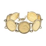 A coin bracelet.