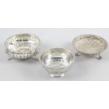 A Victorian silver sugar bowl,