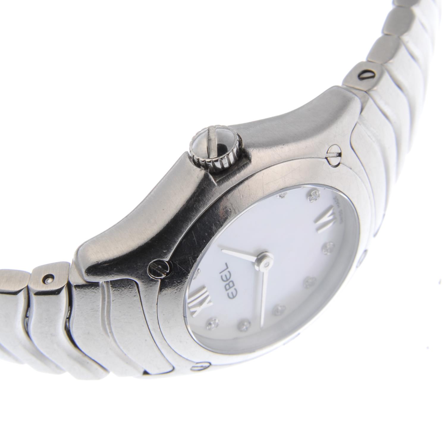 EBEL - a lady's Classic Wave bracelet watch. - Image 3 of 4
