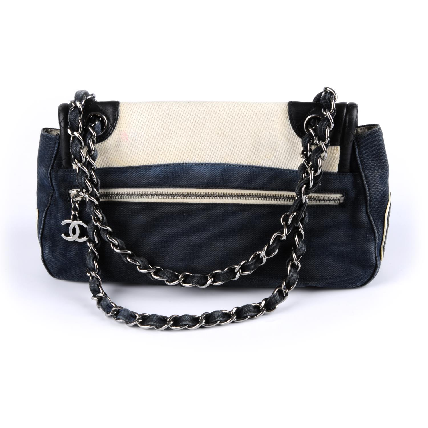 CHANEL - a No.5 Giant Mademoiselle Lock handbag. - Image 2 of 5