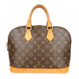 LOUIS VUITTON - a Monogram Alma PM handbag.