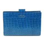 SMYTHSON - a Mara Continental leather purse.