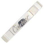 CARTIER - a 'Lanieres' ring.