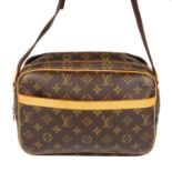 LOUIS VUITTON - a Monogram Reporter PM handbag.