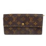 LOUIS VUITTON - a Monogram long wallet.