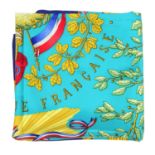 HERMÈS - a 'Republique Francaise Liberte Egalite Fraternite 1789' silk scarf.