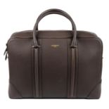 GIVENCHY - a brown Lucrezia briefcase.