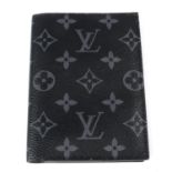 LOUIS VUITTON - a Monogram Eclipse bifold wallet.