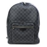 LOUIS VUITTON - a Damier Graphite Josh backpack.