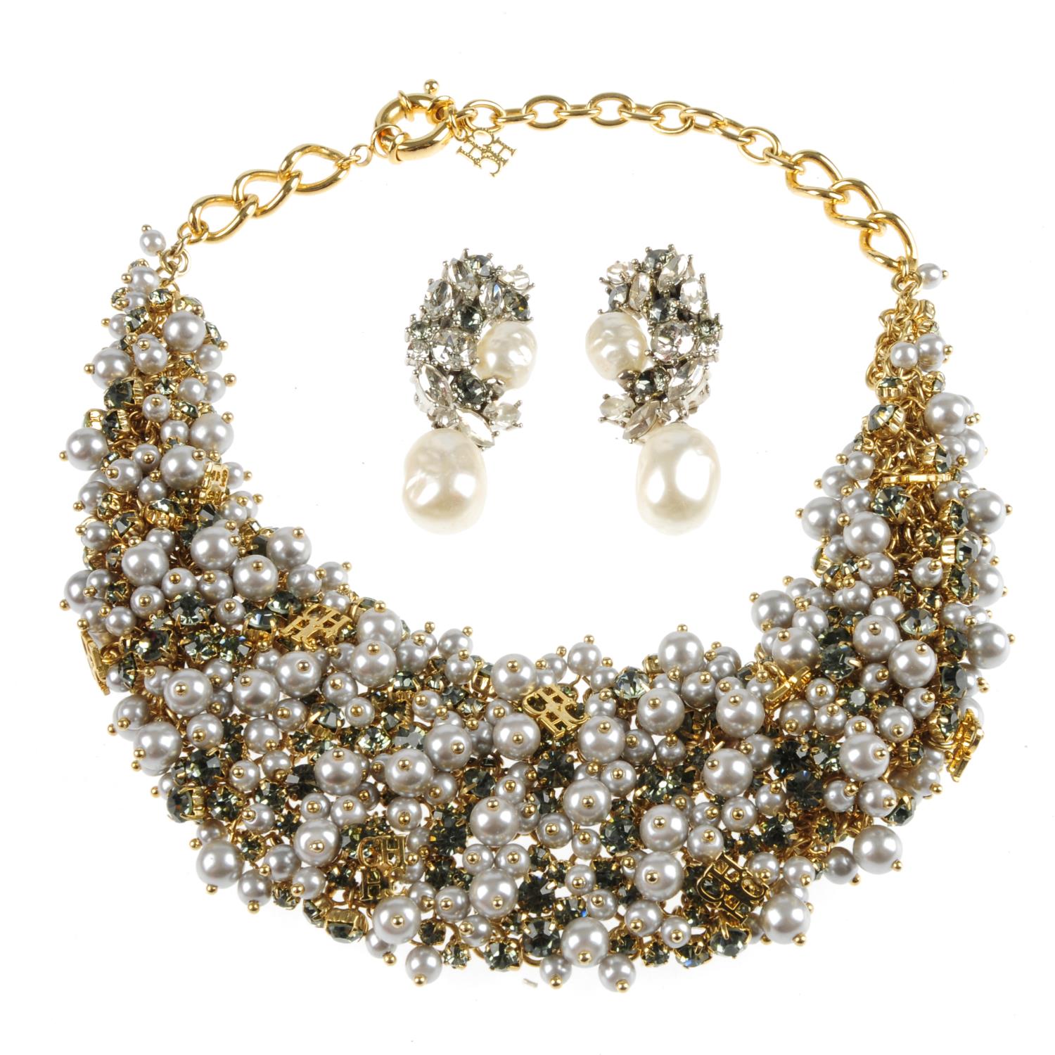CAROLINA HERRERA - a selection of costume jewellery.