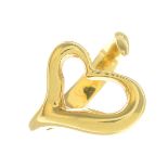 An 'Open Heart' ring, by Tiffany & Co.Signed Tiffany & Co., Peretti.Stamped 750.Ring size J.