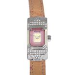 A lady's diamond watch, by Kutchinsky.Signed Kutchinsky.