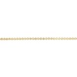A 9ct gold brilliant-cut diamond line bracelet.Estimated total diamond weight 1ct.Import marks for