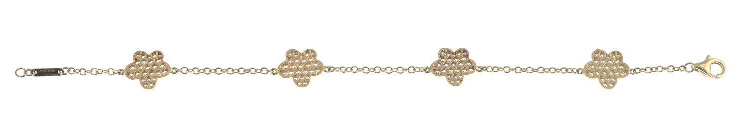 An 18ct gold bracelet, - Image 3 of 3