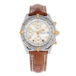 BREITLING - a gentleman's Chronomat chronograph wrist watch.