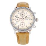 LONGINES - a gentleman's Lindbergh Hour Angle chronograph wrist watch.