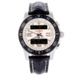 BREITLING - a gentleman's Professional Airwolf Raven chronograph wrist watch.