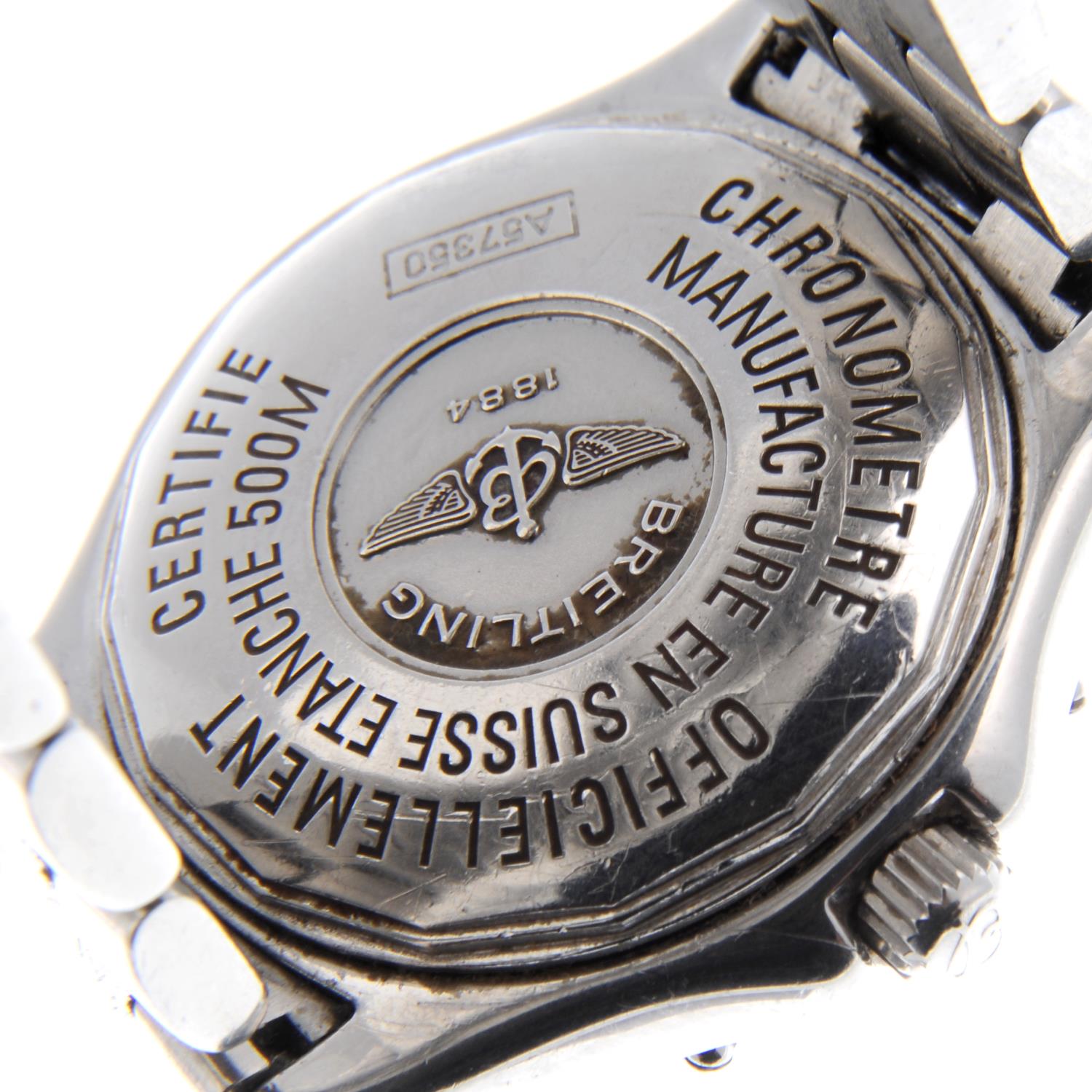 BREITLING - a lady's Colt Oceane bracelet watch. - Image 3 of 4