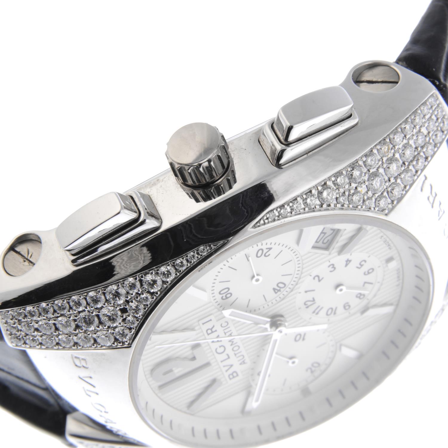 BULGARI - a gentleman's Ergon chronograph wrist watch. - Image 4 of 4