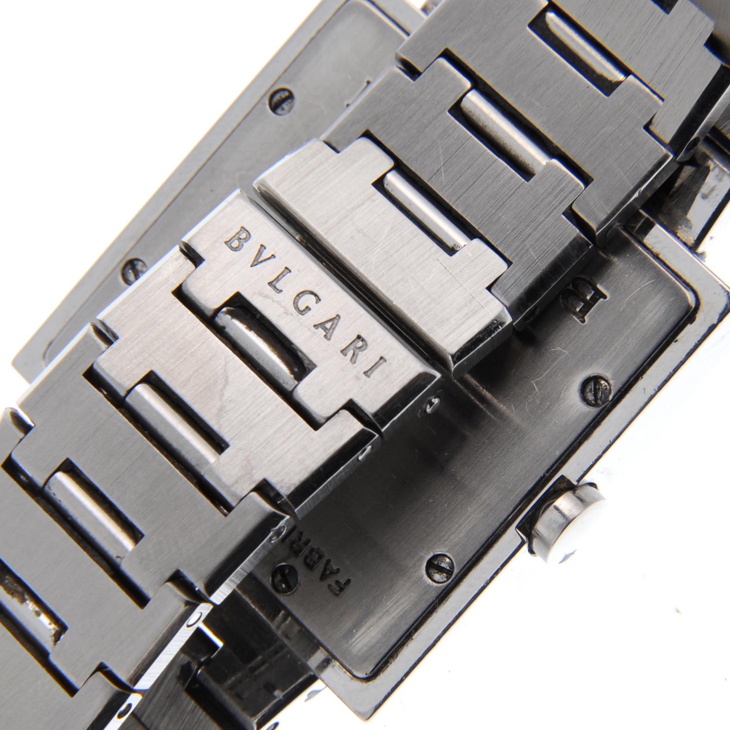 BULGARI - a mid-size Quadrato bracelet watch. - Image 2 of 4