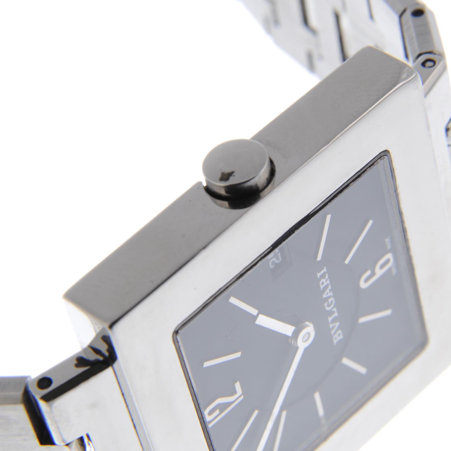 BULGARI - a mid-size Quadrato bracelet watch. - Image 4 of 4