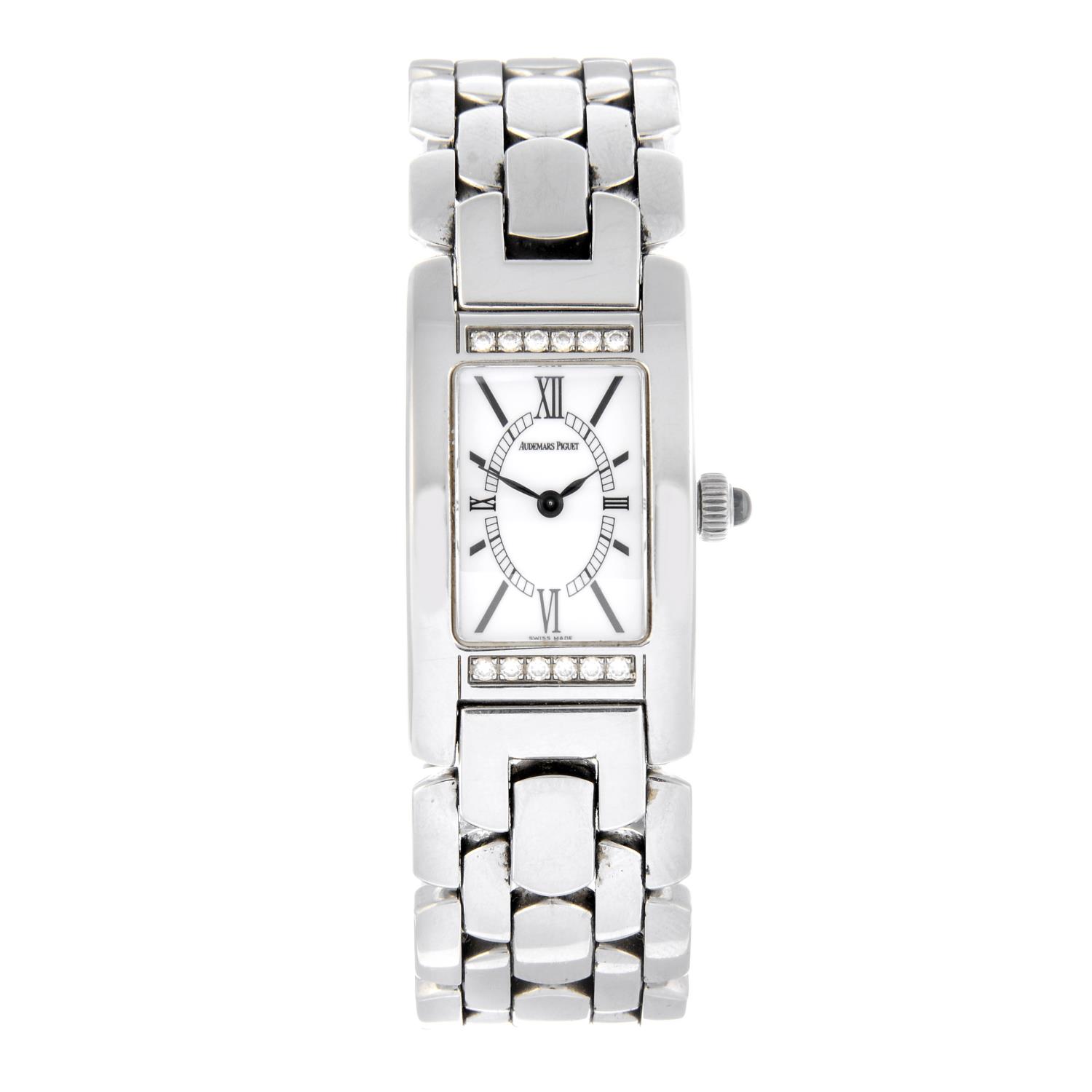 AUDEMARS PIGUET - a lady's Promesse bracelet watch.