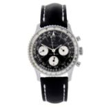 BREITLING - a gentleman's Navitimer chronograph wrist watch.