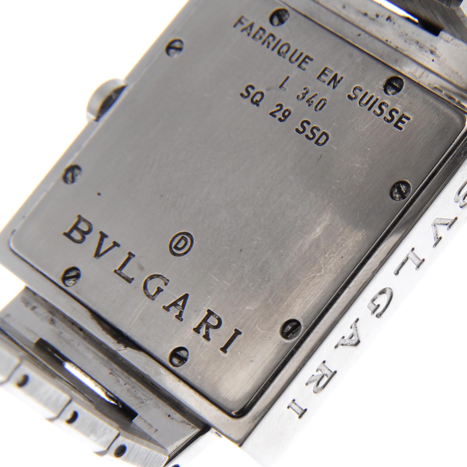 BULGARI - a mid-size Quadrato bracelet watch. - Image 3 of 4