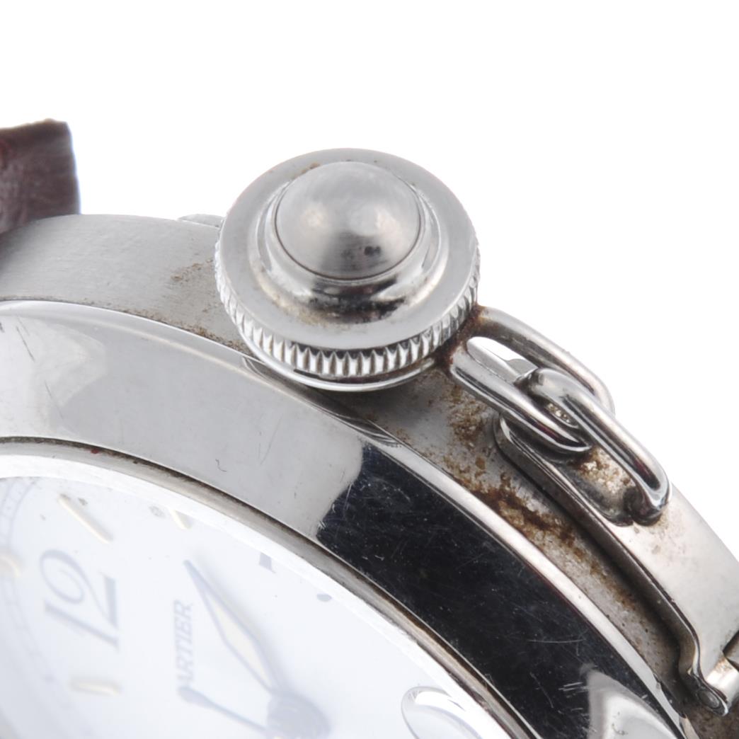 CARTIER - a Pasha wrist watch. - Image 4 of 4