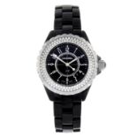 CHANEL - a lady's J12 bracelet watch.