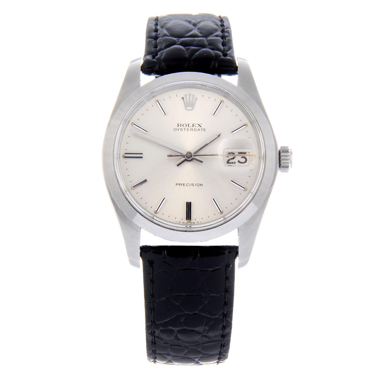 ROLEX - a gentleman's Oysterdate Precision wrist watch.