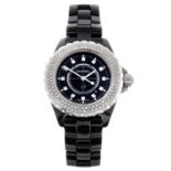 CHANEL - a lady's J12 bracelet watch.