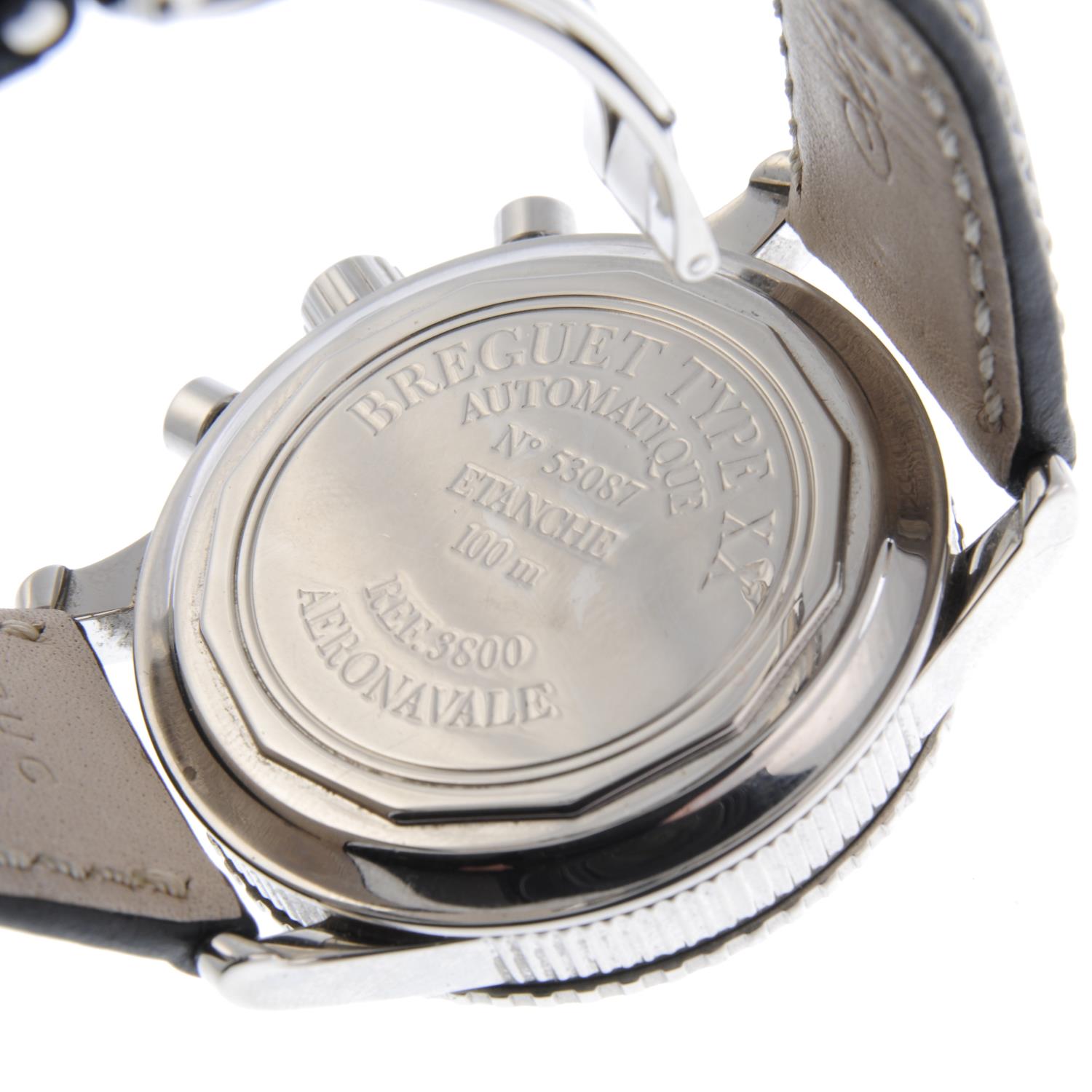 BREGUET - a gentleman's Type XX Aéronavale chronograph wrist watch. - Image 3 of 4