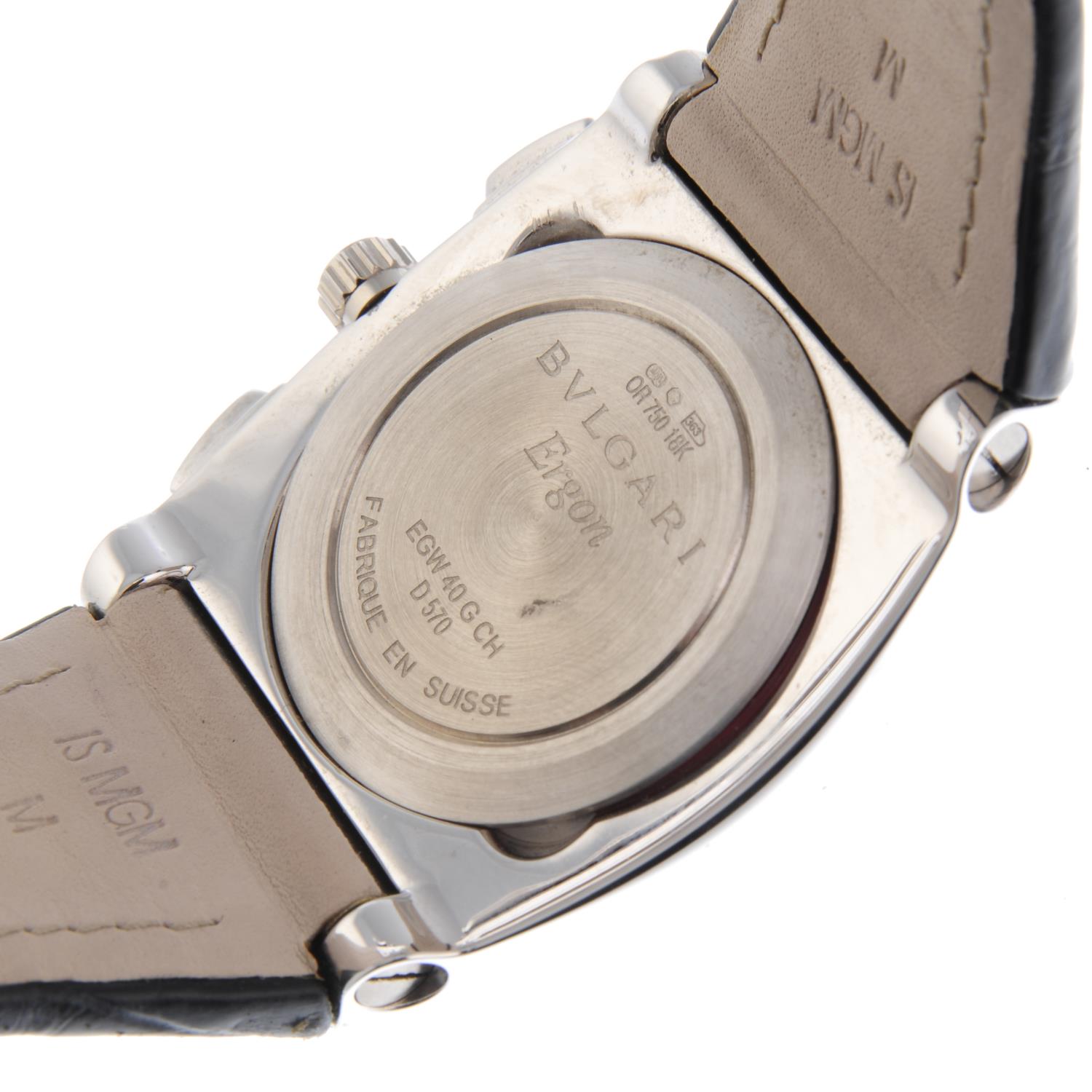 BULGARI - a gentleman's Ergon chronograph wrist watch. - Image 3 of 4