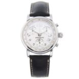 MONTBLANC - a gentleman's Meisterstuck chronograph wrist watch.