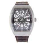 FRANCK MULLER - a gentleman's Vanguard wrist watch.