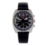 HEUER - a gentleman's Carrera chronograph wrist watch.