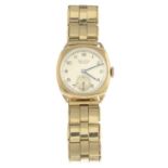 A mid 20th century 9ct gold 'Renown' watch,