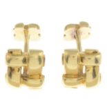 A pair of cufflinks, by Tiffany & Co.