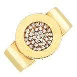 An 18ct gold diamond dress ring, by Chanel.Signed Chanel,1I3031.