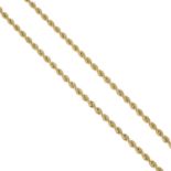 A necklace, by Tiffany & Co.Signed Tiffany & Co.Stamped 14K.Length 44cms.